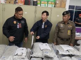 THAÏLANDE – CANNABIS : Deux Français et deux Suisses arrêtés à Phuket