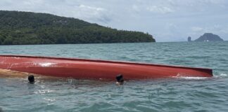 THAÏLANDE – SOCIÉTÉ : 12 personnes secourues après le chavirement d’un bateau à Krabi
