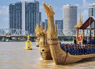 THAÏLANDE – FOCUS : Du 27 août au 3 septembre 2026, sur les réseaux sociaux du royaume Barges royales Bangkok
