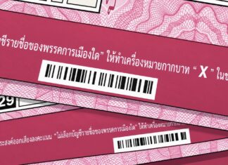 THAÏLANDE – POLITIQUE : QR codes sur les bulletins, la Cour tranche enfin Bulletin de vote avec QR code