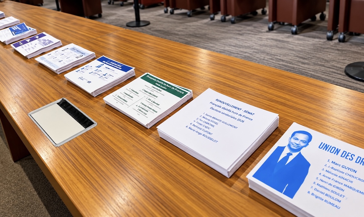 Bulletins de vote élection sénatoriale 2026
