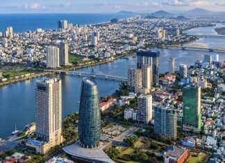 Da Nang vue aérienne