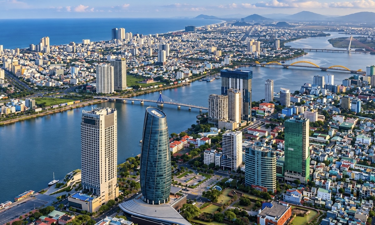 Da Nang vue aérienne