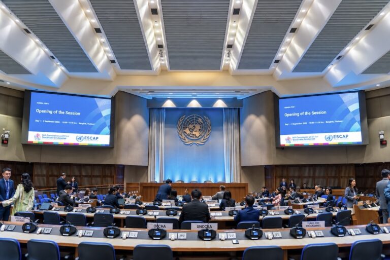 ASIE – DIPLOMATIE : À Bangkok, l’ESCAP défend le multilatéralisme régional