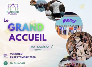 BANGKOK – COMMUNAUTÉ : Bangkok Accueil donne rendez-vous aux francophones le 25 septembre