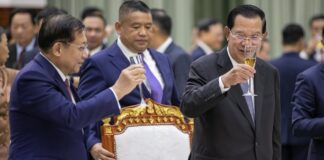 BIRMANIE – DIPLOMATIE : Min Aung Hlaing retrouve le chemin des capitales de l’ASEAN Hun Sen - Min Aung Hlaing