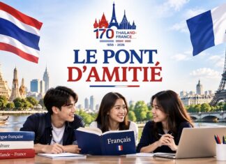 THAÏLANDE – FRANCOPHONIE : Bangkok fait plancher les jeunes sur 170 ans d’amitié franco-thaïlandaise