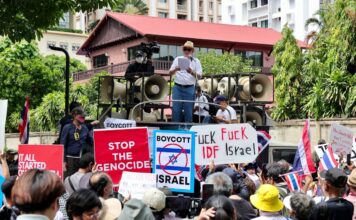 Manifestants contre Israël