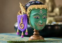 Masque Khon Thaïlande