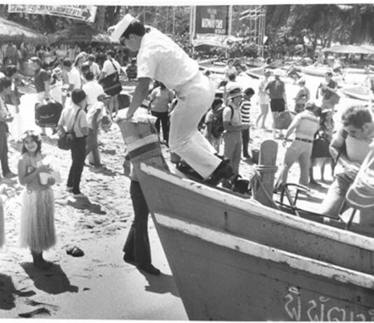 Pattaya Beach en 1968
