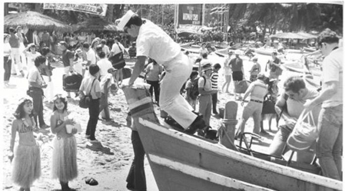 Pattaya Beach en 1968