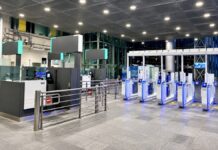 Portique immigration Bangkok Suvarnabhumi