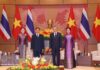 VIETNAM – THAÏLANDE : À Hanoï, tous les honneurs d’État pour Rama X Rama X To Lam à Hanoi