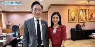 THAÏLANDE – POLITIQUE : Après sa rupture avec le People’s Party, Tisana Choonhavan rejoint le Pheu Thai Tisana Choonhavan et Yodchanan Wongsawat