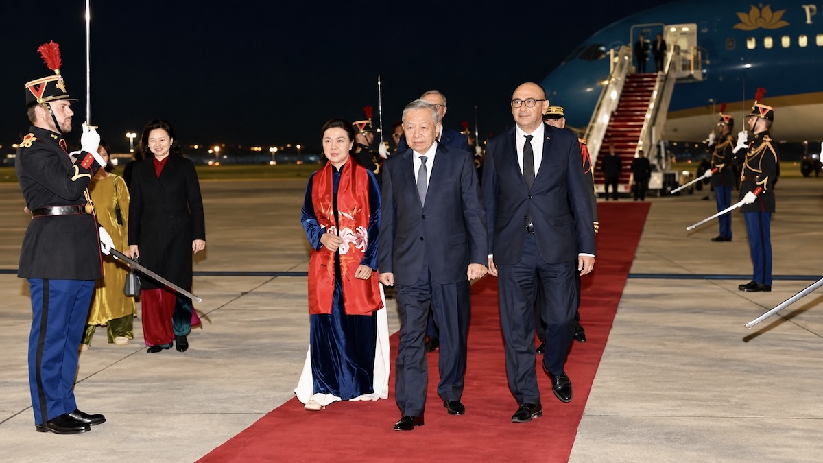 To Lam arrivée à Paris