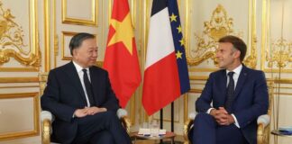 VIETNAM EXPRESS – ACTUALITÉS : Que retenir de l’actualité au Vietnam du 7 au 13 septembre 2026 ? To Lam et Emmanuel Macron