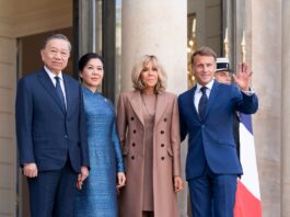VIETNAM – DIPLOMATIE : Entre les grandes puissances, Paris et Hanoï revendiquent leur autonomie To Lam et Emmanuel Macron à Paris septembre 2026