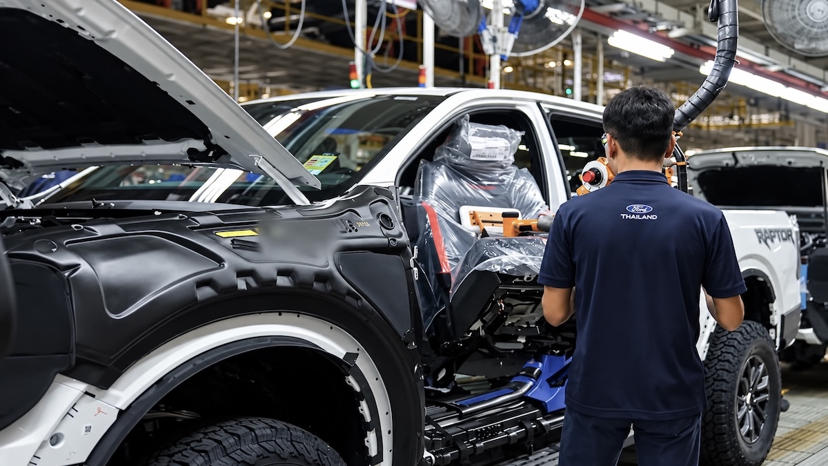 Usine Ford en Thaïlande