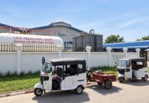 Usine Nidec à Poipet au Cambodge