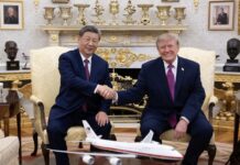 Xi Jinping et Donald Trump - White house