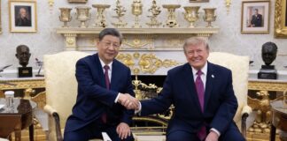 Xi Jinping et Donald Trump - White house