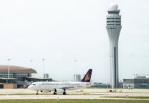 aéroport de Techo au Cambodge