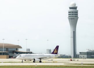 aéroport de Techo au Cambodge