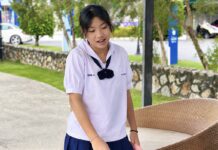 élève thaïlandaise à Pattaya