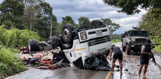 THAÏLANDE – ATTENTAT : Deux morts et seize blessés dans une embuscade dans l’extrême Sud embuscade sud Thaïlande
