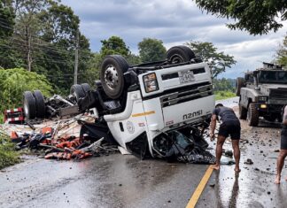 THAÏLANDE – ATTENTAT : Deux morts et seize blessés dans une embuscade dans l’extrême Sud embuscade sud Thaïlande