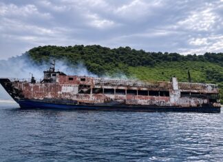 PHILIPPINES – DRAME : Cinq morts après l’incendie d’un ferry près de Palawan ferry MV June Aster