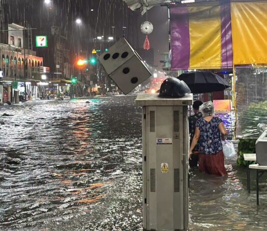 inondations à Pattaya le 24 septembre 2026