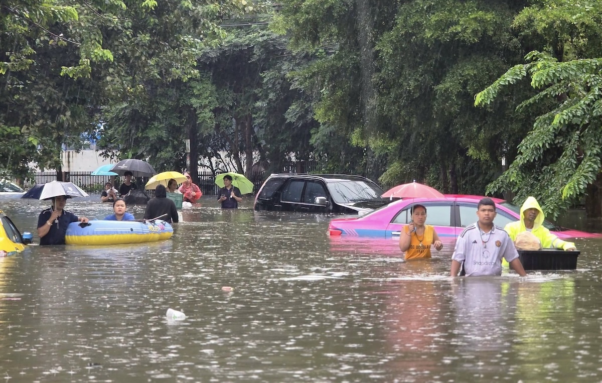 inondation à Bangkok