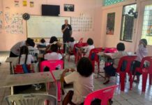 THAÏLANDE – FRANCE : À Krabi, les écoliers de Natacha School se mettent au français Natacha school - francais
