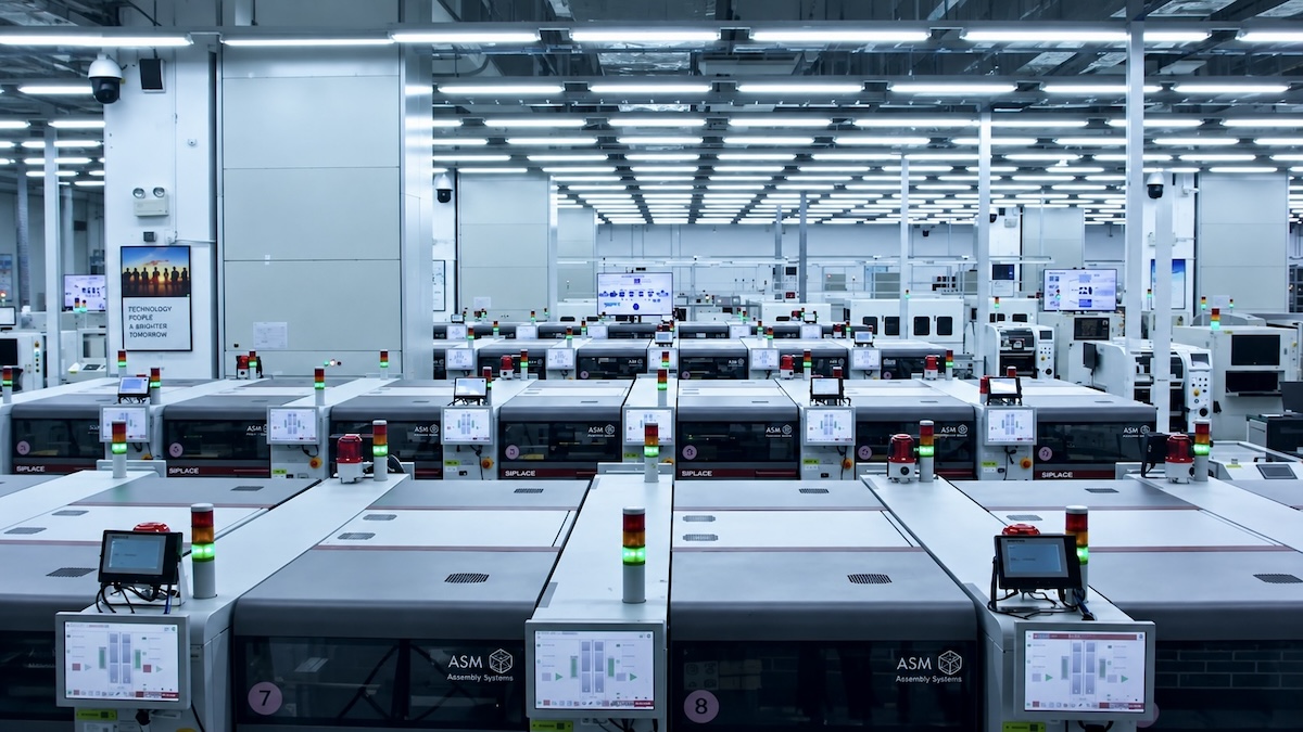 salle blanche au Vietnam - Foxconn