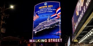 PATTAYA – TOURISME : L’USS Abraham Lincoln est arrivé, 5 000 militaires américains attendus en ville