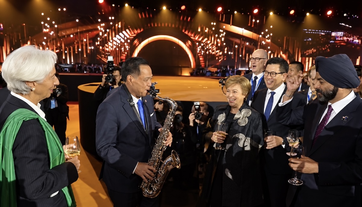 Anutin avec son saxophone