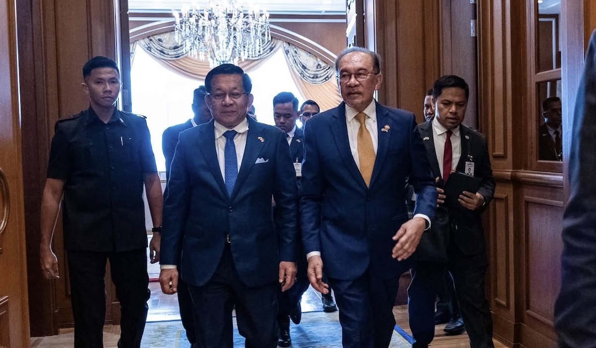 Anwar et Min Aung Hlaing