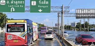 GAVROCHE HEBDO – ÉDITORIAL : Après les inondations, la facture Autoroute thaïlandaise inondée