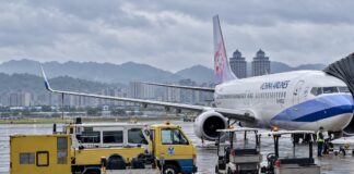 Le typhon Champi perturbe les vols entre Bangkok et Taïwan Le typhon Champi perturbe les vols entre Bangkok et Taïwan