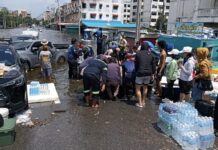 THAÏLANDE – FOCUS : Du 23 au 30 septembre, sur les réseaux sociaux dans le royaume Bangkok inondation