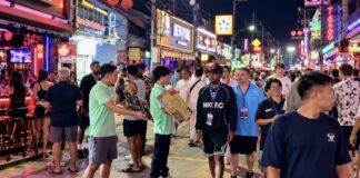 Bangla road touristes