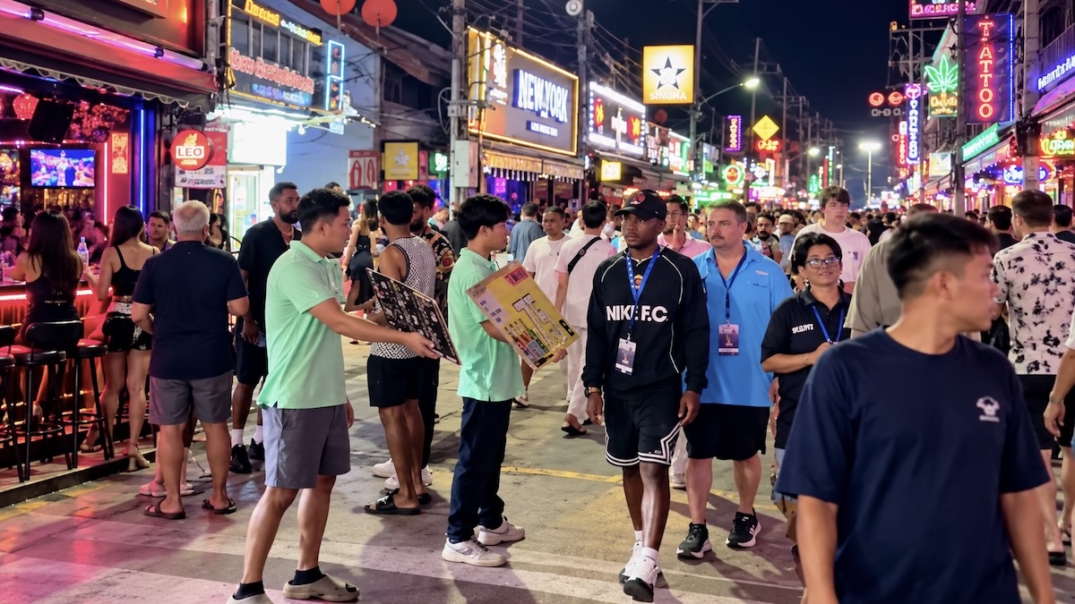 Bangla road touristes