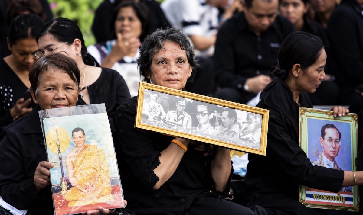 Deuil Rama IX