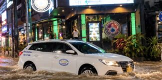PHUKET – INONDATIONS : La pluie n’a pas dit son dernier mot Inondation Patong