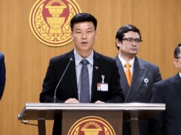 THAÏLANDE – POLITIQUE : Derrière la motion de censure, un procès du système Anutin Motion de censure à la chambre des représentants octobre 2026