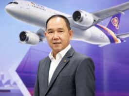 THAÏLANDE – INONDATIONS : La crise des bagages coûte son poste au CEO de Thai Airways Portrait de Chai Eamsiri