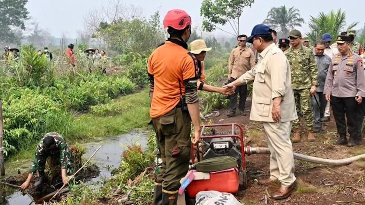 INDONÉSIE – ENVIRONNEMENT : Prabowo déclare la guerre aux incendiaires