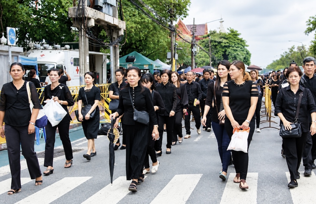Procession funéraire Rama IX