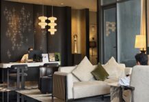 Réception d’un hôtel à Bangkok